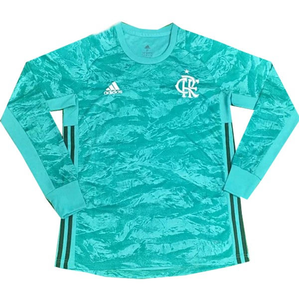 Camiseta Flamengo ML Portero 2019-2020 Verde